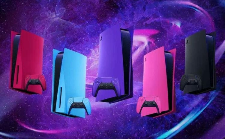 PlayStation 5: Wymienne panele w różnych kolorach!