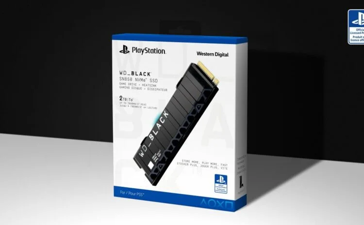 Western Digital oferuje pierwszy licencjonowany dysk SSD dla PlayStation 5